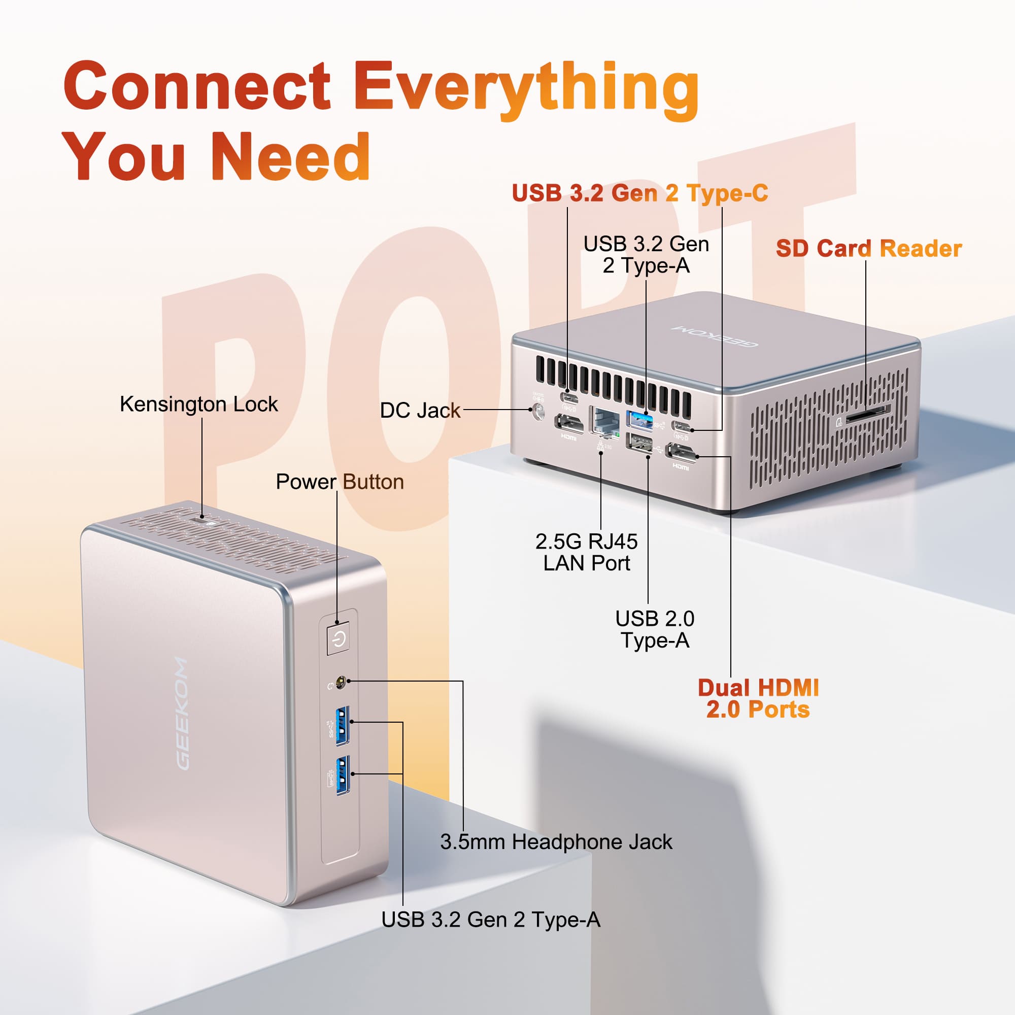GEEKOM A5 Mini PC AMD Ryzen™5 7430U – GEEKOM AE-Ultimate